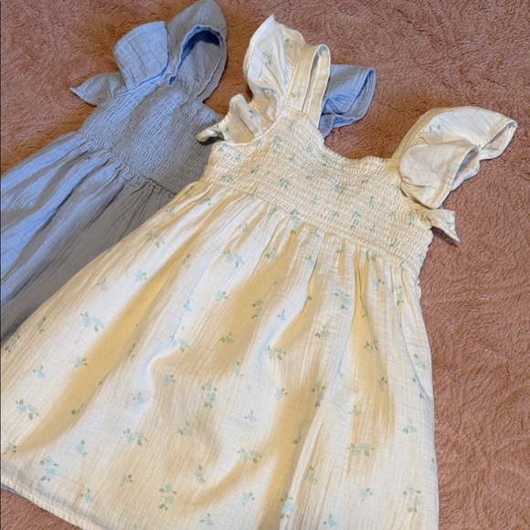 Cat & Jack Other - Cat & Jack Blue and Cream Kids Dresses.
